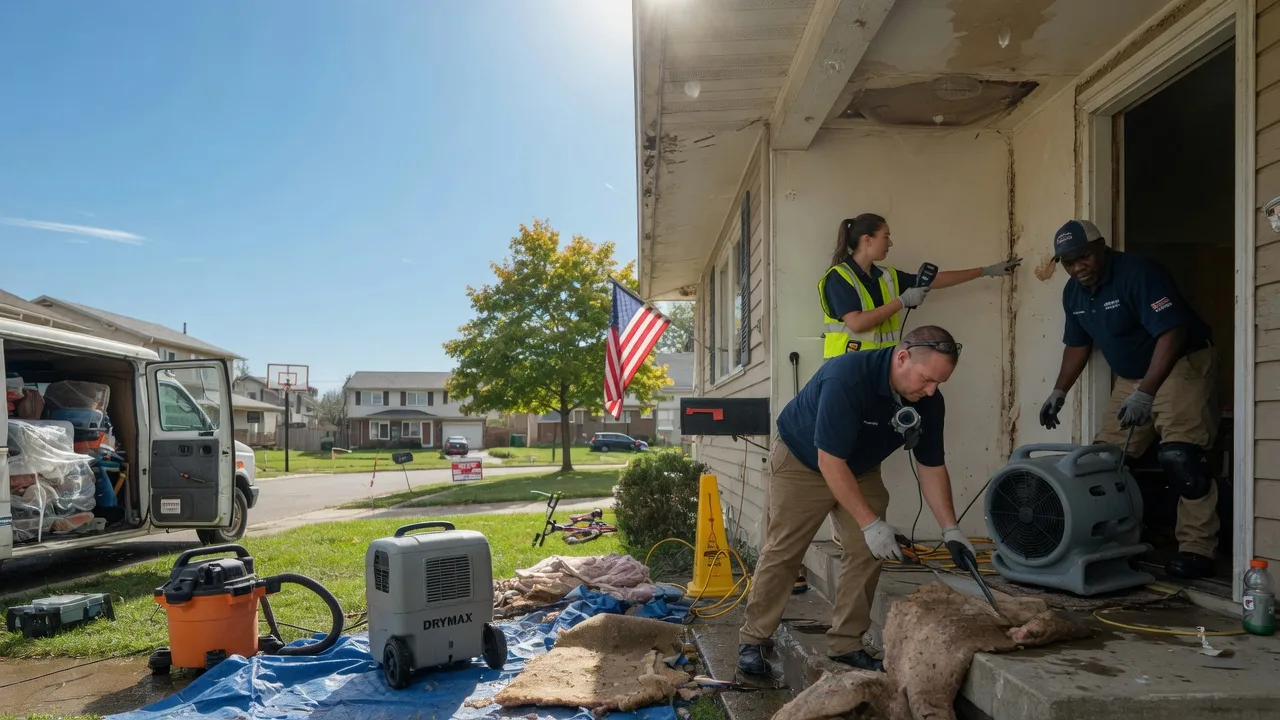 Water Damage Restoration in Van, WV near me